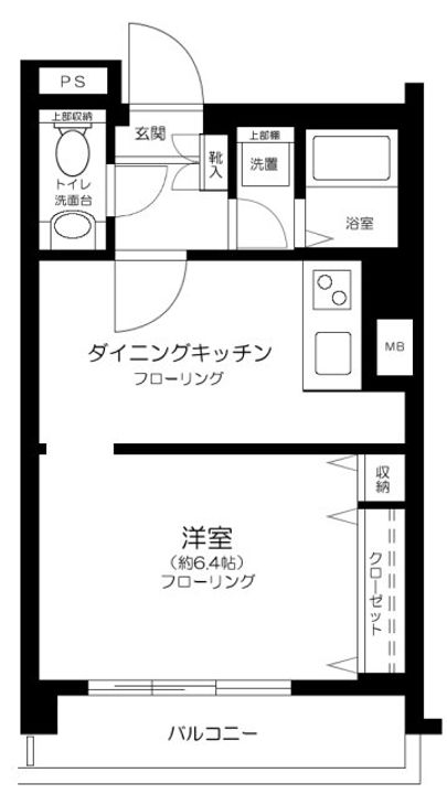 ステージファースト幡ヶ谷の間取り