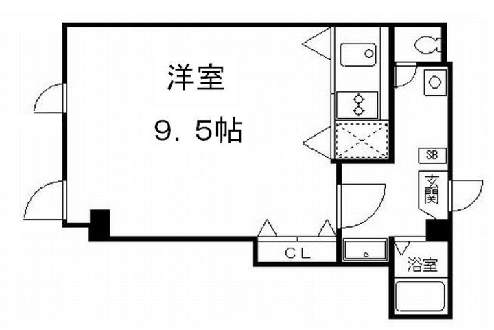 祇園ケントビルの間取り
