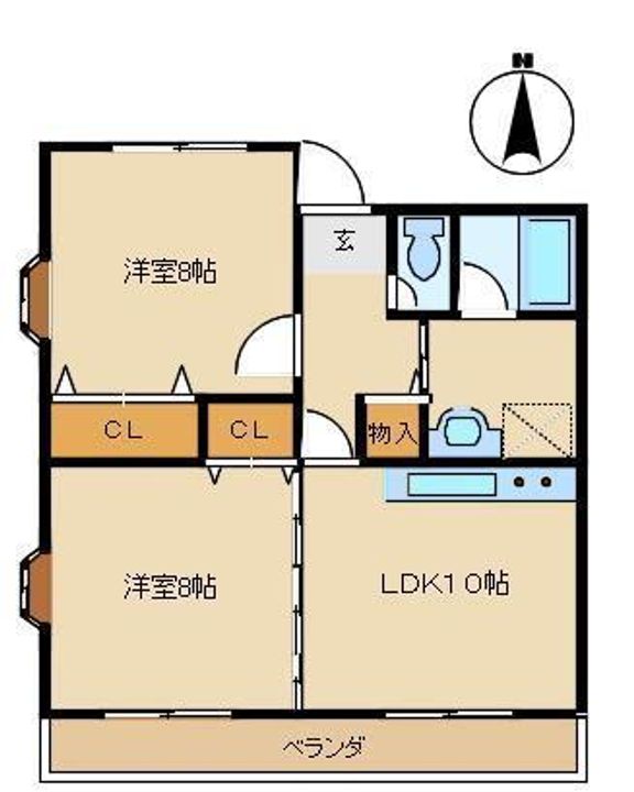 メゾンアイルの間取り