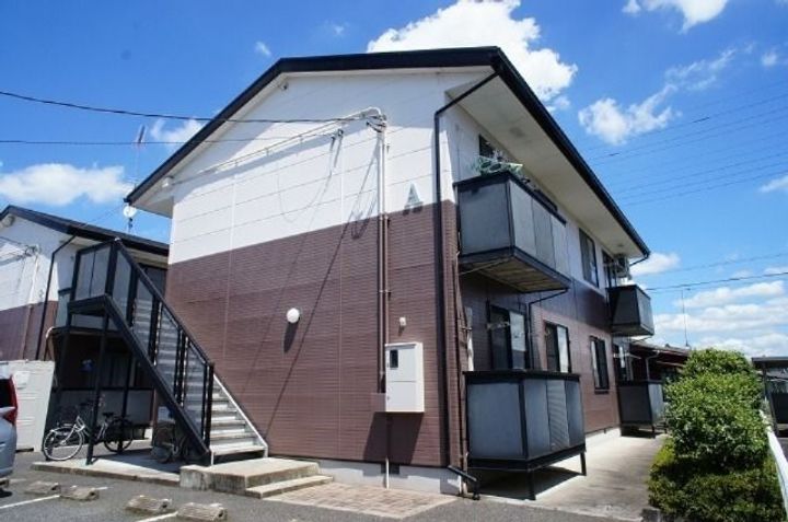 茨城県筑西市下中山(アパート)の賃貸物件の外観