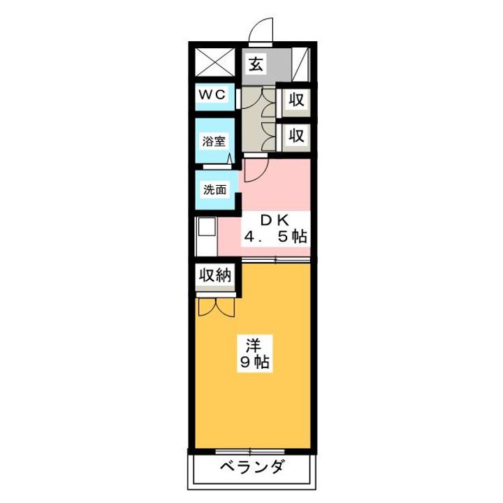 ベルカルムSの間取り