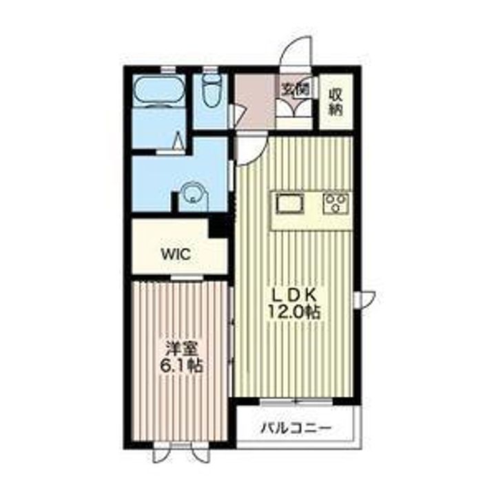 ローズクォーツAの間取り