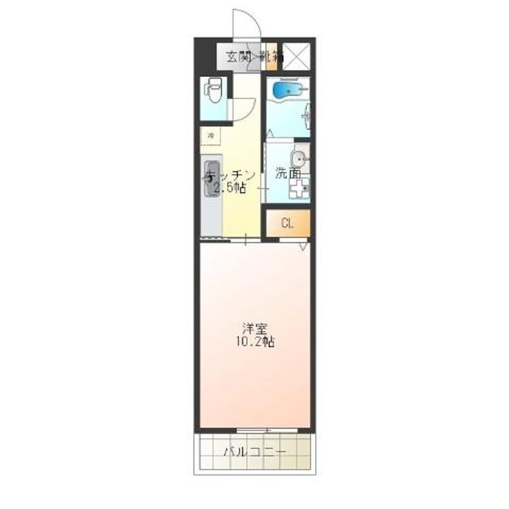 カルム ド アビタシオンの間取り