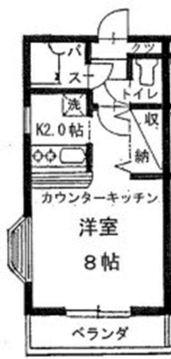 東京都狛江市岩戸南2(アパート)の賃貸物件の間取り