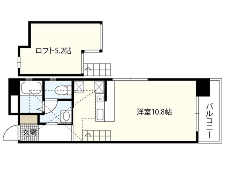 エンバシーコート矢賀の間取り