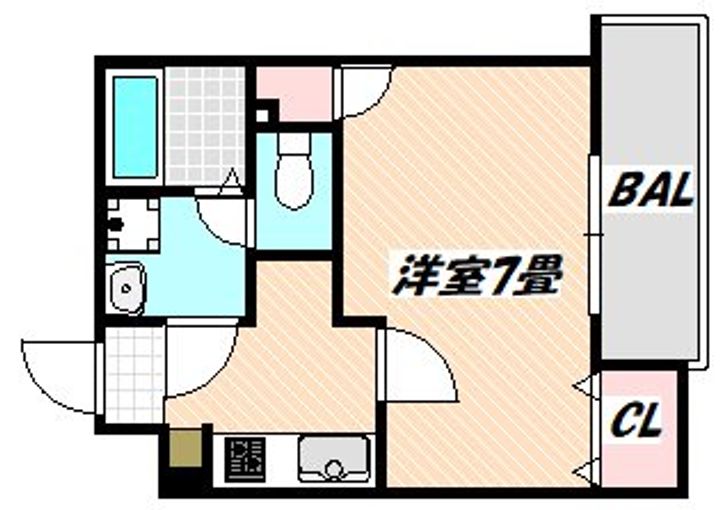 千葉県船橋市湊町3(アパート)の賃貸物件の間取り