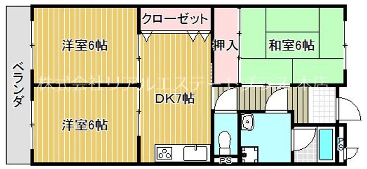 パストラルコートの間取り