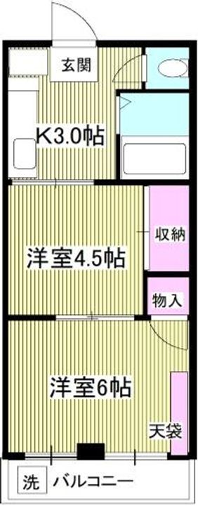 マルゴマンションの間取り