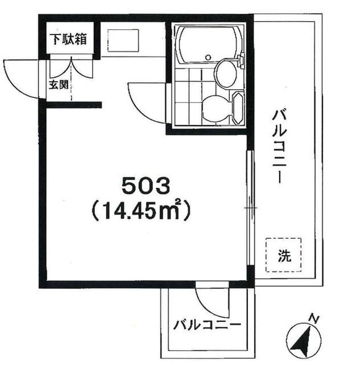 トップ成城学園の間取り