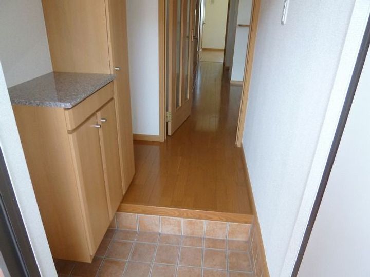 群馬県高崎市西横手町(アパート)の賃貸物件の玄関