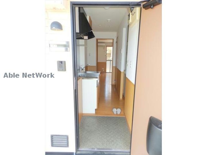 茨城県古河市関戸(アパート)の賃貸物件の玄関