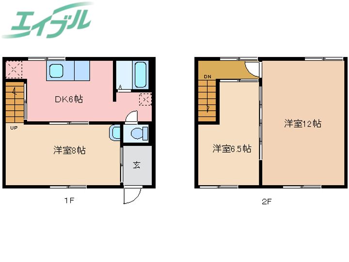 三重県四日市市七つ屋町(一戸建)の賃貸物件の間取り
