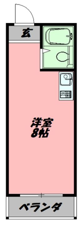 フォルム太子橋の間取り