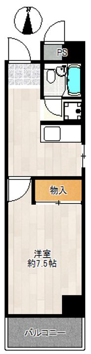 レクシア布施の間取り