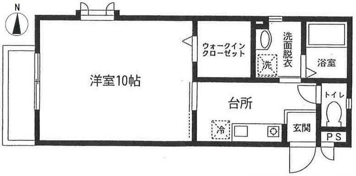 グリーンサイド片倉の間取り