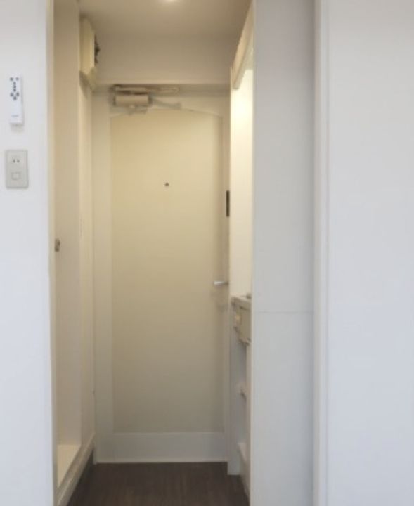 アサクラハイツの玄関