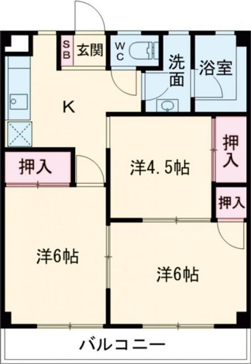 堤ビルの間取り