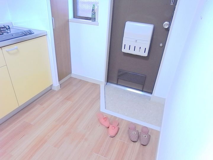 第3くるみ荘の玄関