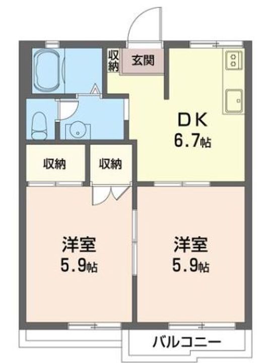 グリーンコーポ【SHM】の間取り