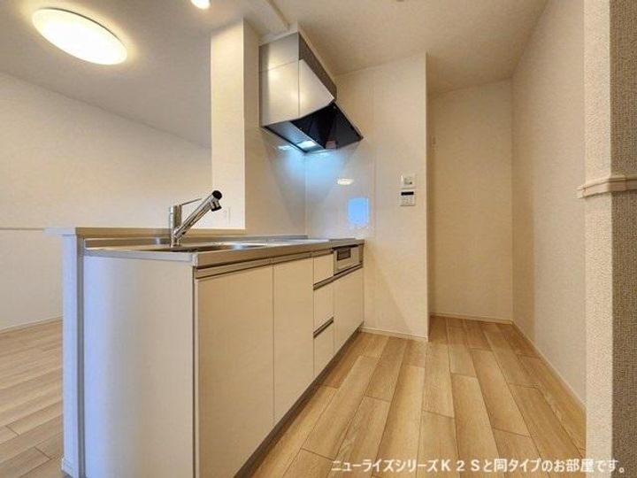 ハリーズコートAのキッチン