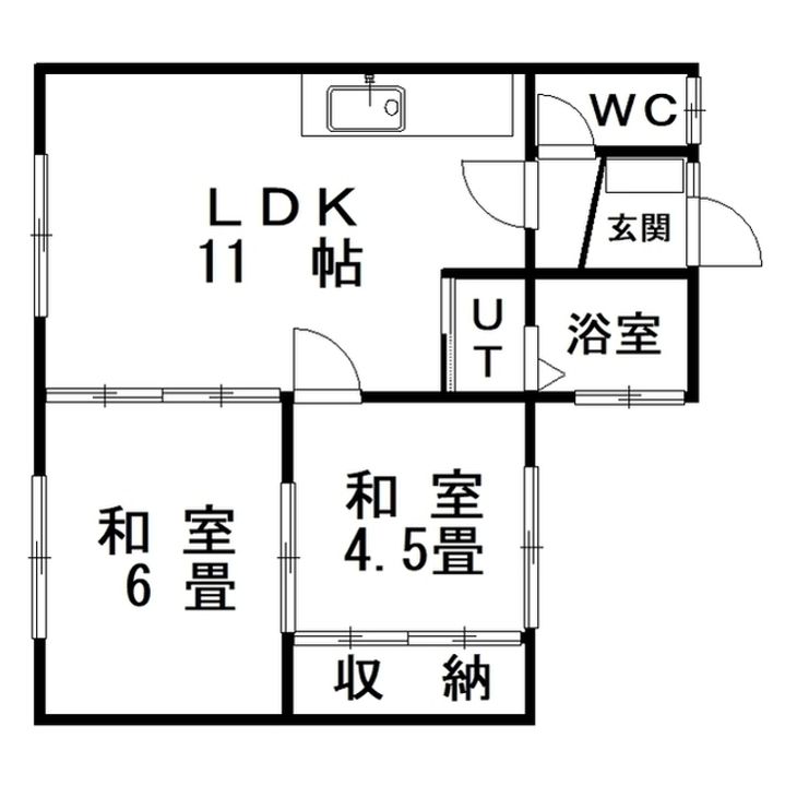樋田マンションの間取り