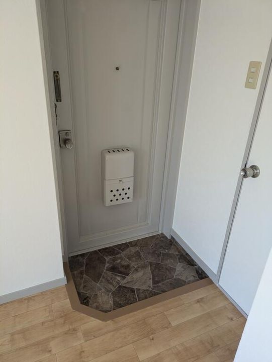 ハイツブローグレスの玄関