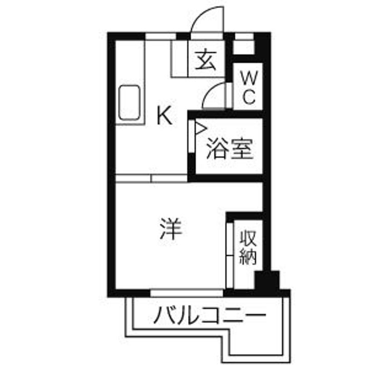 高野ビルの間取り