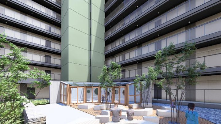 プロシード池上の地図