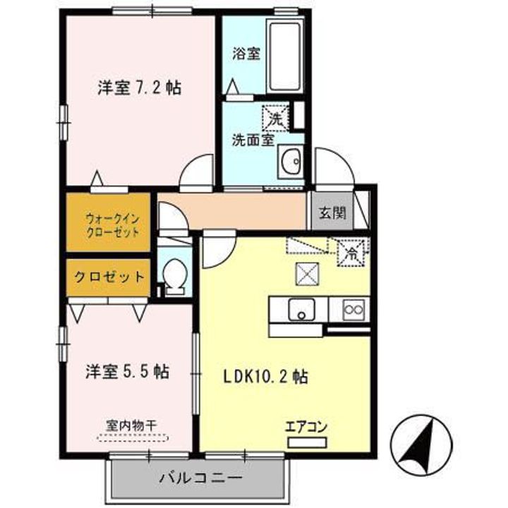 パドックの間取り