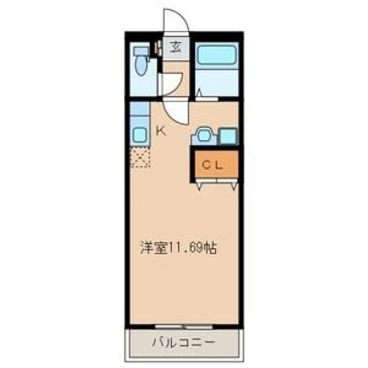 埼玉県草加市西町(マンション)の賃貸物件の間取り