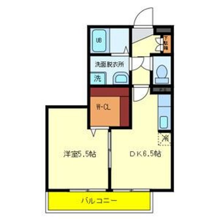 大阪府堺市中区土師町2(マンション)の賃貸物件の間取り