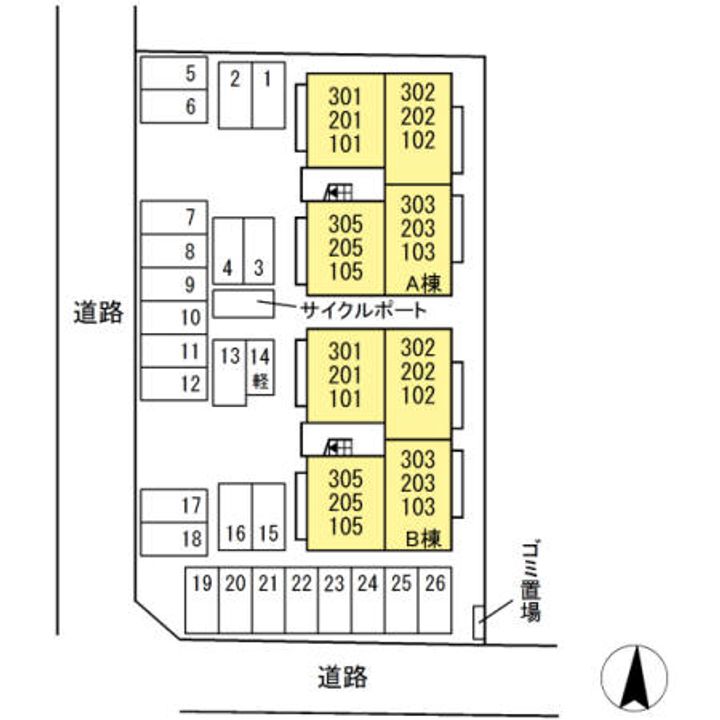 熊本県熊本市南区出仲間9(アパート)の賃貸物件のその他画像