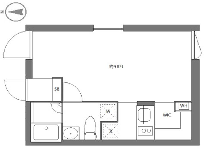 東京都新宿区西落合1(マンション)の賃貸物件の間取り