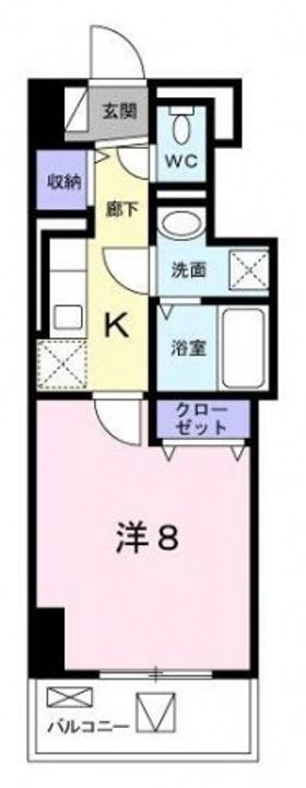 神奈川県川崎市麻生区百合丘1(マンション)の賃貸物件の間取り