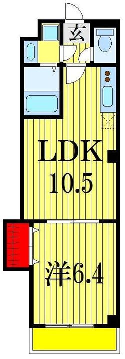 リトルズ幕張町の間取り