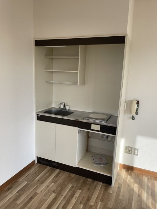 静岡県浜松市中央区常盤町(マンション)の賃貸物件のキッチン