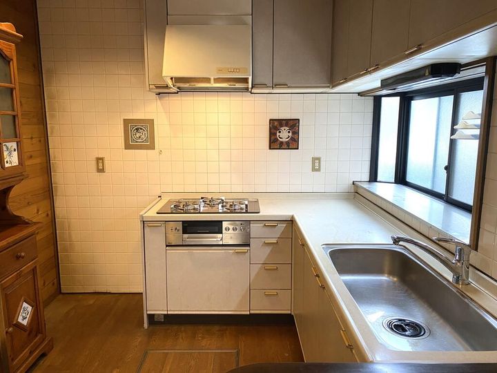 栃木県宇都宮市上田原町(一戸建)の賃貸物件のキッチン