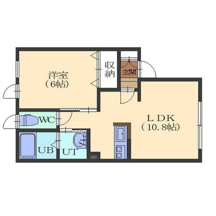 エステートパインビューの間取り