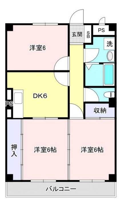 エスペランサYの間取り