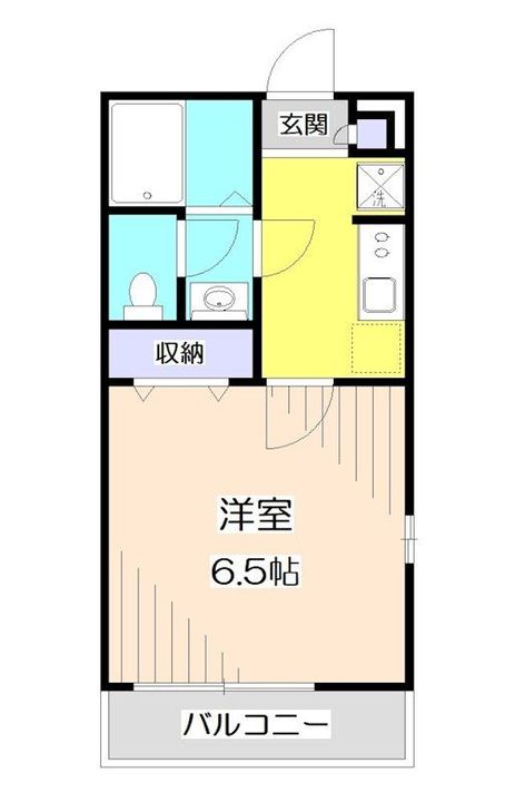 埼玉県狭山市大字東三ツ木(マンション)の賃貸物件の間取り