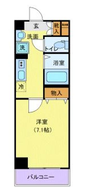 シャトール田口金沢八景の間取り