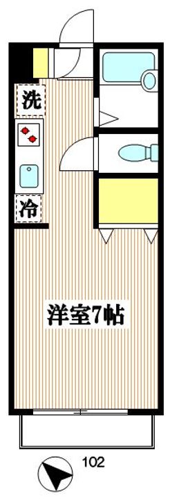 ジャルダン西調布の間取り