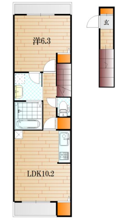 シャロームIの間取り