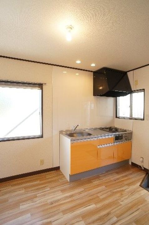 神奈川県海老名市上今泉4(アパート)の賃貸物件のキッチン