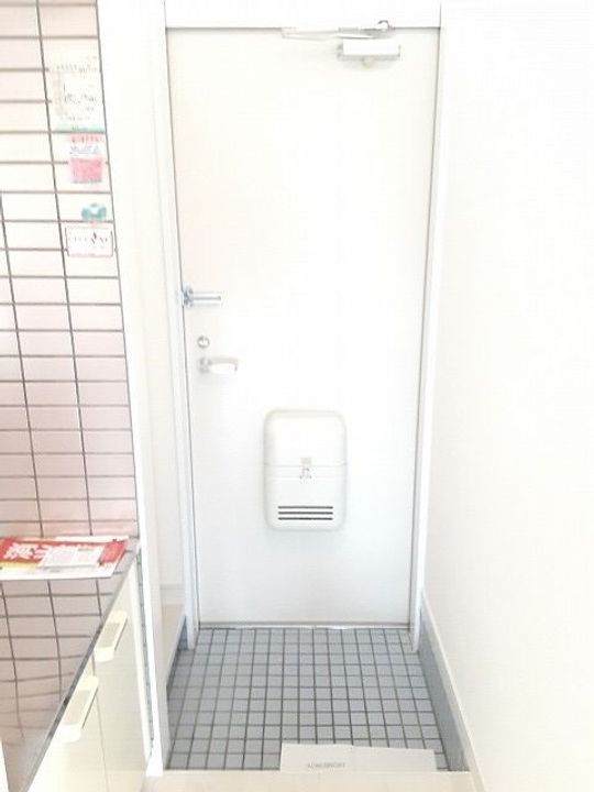 パティオカワサキの玄関