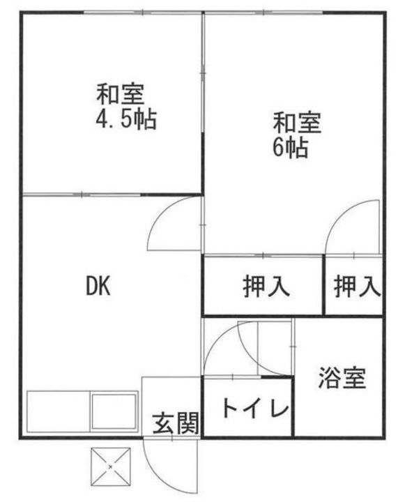 サンコーポの間取り