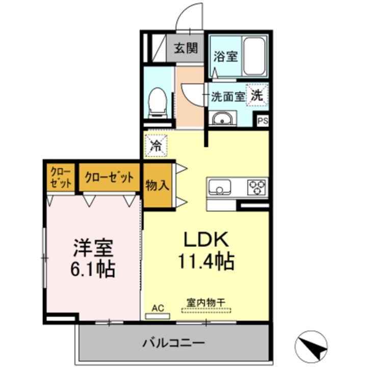 ベリッシモの間取り