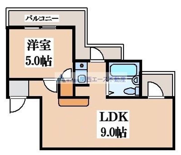 アメニティー大東五番館の間取り