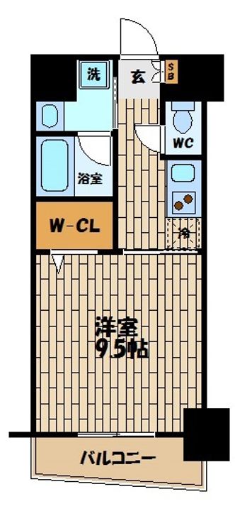 KHKコート西野田の間取り