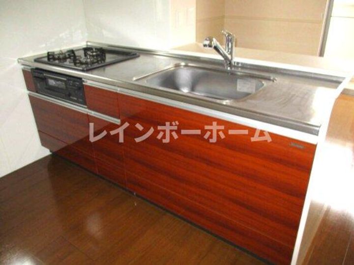 千葉県鎌ヶ谷市道野辺中央4(アパート)の賃貸物件のキッチン